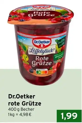 CAP Markt Dr.Oetker rote Grütze Angebot