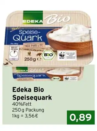 CAP Markt Edeka Bio Speisequark Angebot
