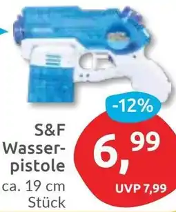 Budni S&F Wasserpistole Angebot