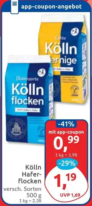 Budni Kölln Haferflocken Angebot