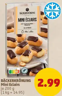 PENNY BÄCKERKRÖNUNG Mini Eclairs Angebot