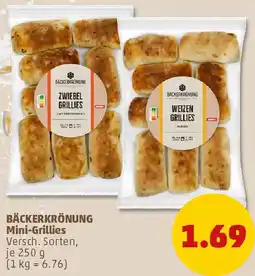 PENNY BÄCKERKRÖNUNG Mini-Grillies Angebot