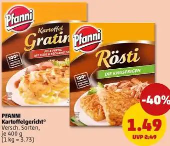 PENNY PFANNI Kartoffelgericht Angebot