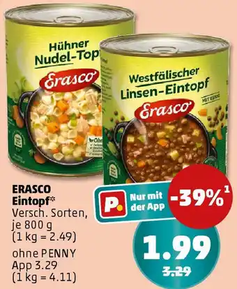 PENNY ERASCO Eintopf Angebot