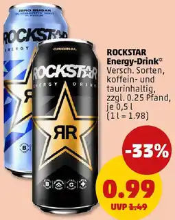 PENNY ROCKSTAR Energy-Drink Angebot