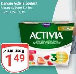 Globus Danone Activia Joghurt Angebot