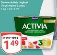 Globus Danone Activia Joghurt Angebot