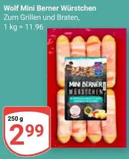 Globus Wolf Mini Berner Würstchen Angebot