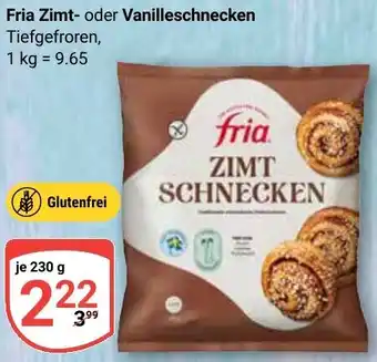 Globus Fria Zimt- oder Vanilleschnecken Angebot
