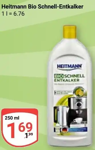Globus Heitmann Bio Schnell-Entkalker Angebot