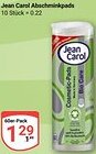 Globus Jean Carol Abschminkpads Angebot