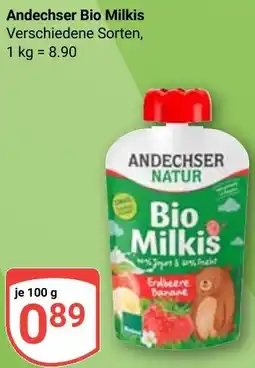 Globus Andechser Bio Milkis Angebot
