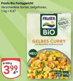 Globus Frosta Bio Fertiggericht Angebot