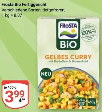 Globus Frosta Bio Fertiggericht Angebot