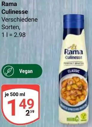 Globus Rama Culinesse Angebot