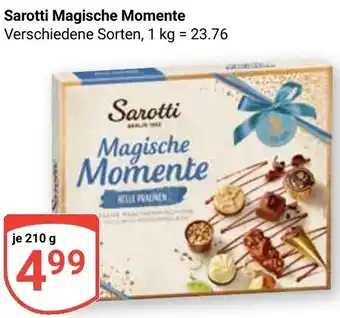 Globus Sarotti Magische Momente Angebot
