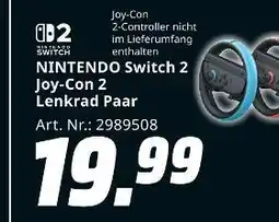 MediaMarkt Nintendo switch 2 joy-con 2 lenkrad paar Angebot