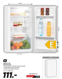 MediaMarkt Ok. ofr181 ew kühlschrank Angebot
