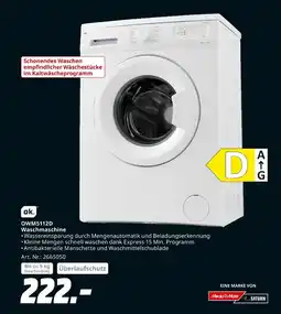 MediaMarkt Ok. owm5112d waschmaschine Angebot