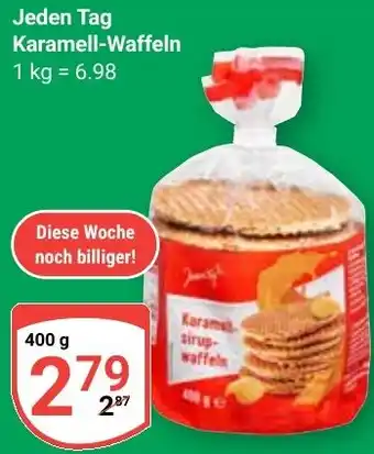 Globus Jeden Tag Karamell-Waffeln Angebot