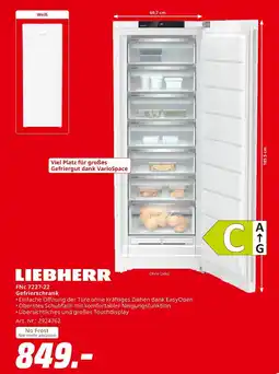 MediaMarkt Liebherr gefrierschrank fnc 7227-22 Angebot