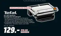 MediaMarkt Tefal gc718d optigrill+ intelligenter kontaktgrill Angebot