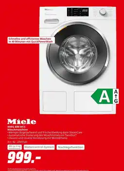 MediaMarkt Miele wwg 880 wcs waschmaschine Angebot