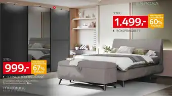 XXXLutz Exposa schwebetürenschrank 3-türig, boxspringbet oder bettbank Angebot