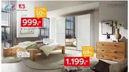 XXXLutz Moderano nachtschrank, balkenbett, schwebetürenschrank 3-türig oder kommode Angebot