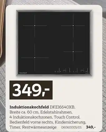 XXXLutz Induktionskochfeld Angebot