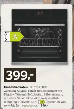 XXXLutz Einbaubackofen Angebot