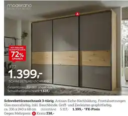 XXXLutz Moderano schwebetürenschrank 3-türig Angebot
