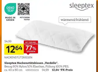 XXXLutz Sleeptex nackenstützkissen „verdello“ Angebot