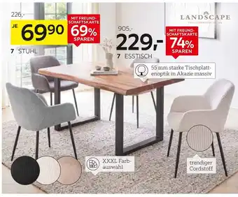XXXLutz Landscape esstisch oder stuhl Angebot