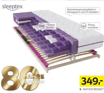 XXXLutz Sleeptex matratzenset Angebot