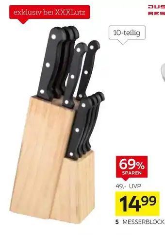 XXXLutz Justinus bestecke messerblock „küchenchef Angebot
