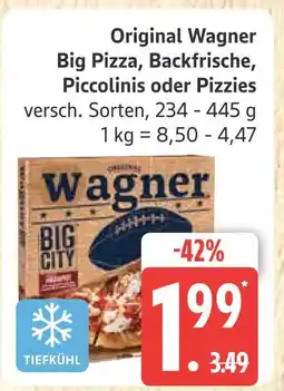 Marktkauf Wagner big pizza Angebot