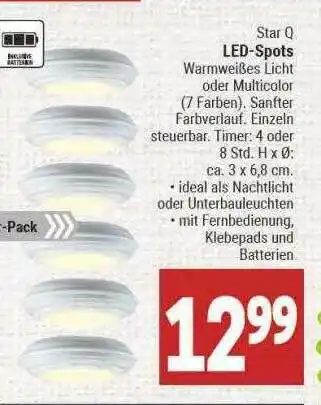 Marktkauf Star Q Led-spots Angebot