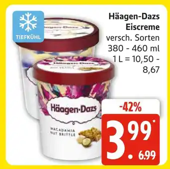 Marktkauf Häagen-dazs eiscreme Angebot