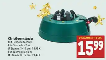 Marktkauf Christbaumständer Angebot