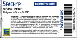 E-Center Edeka 5fach °p Angebot