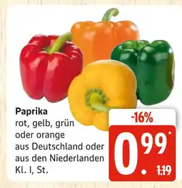 Marktkauf Paprika Angebot