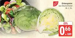 Marktkauf Eisbergsalat Angebot