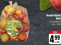 E-Center Obsthof görnitz äpfel Angebot