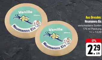 E-Center Neumanns eis vanille Angebot