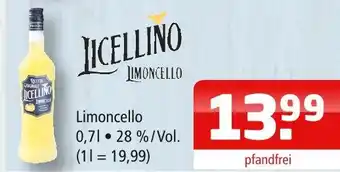 Getränke Oase Licellino limoncello Angebot