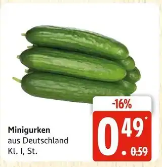 Marktkauf Minigurken Angebot