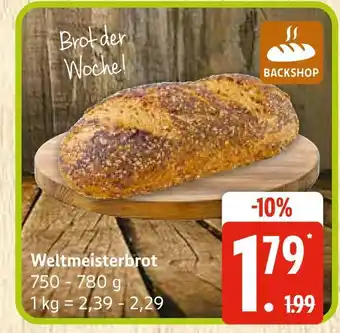 Marktkauf Backshop weltmeisterbrot Angebot