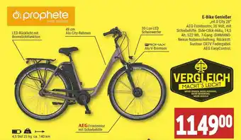 Marktkauf Prophete E-bike Genießer Angebot