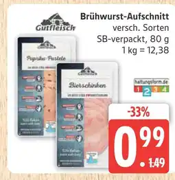 Marktkauf Gutfleisch brühwurst-aufschnitt Angebot